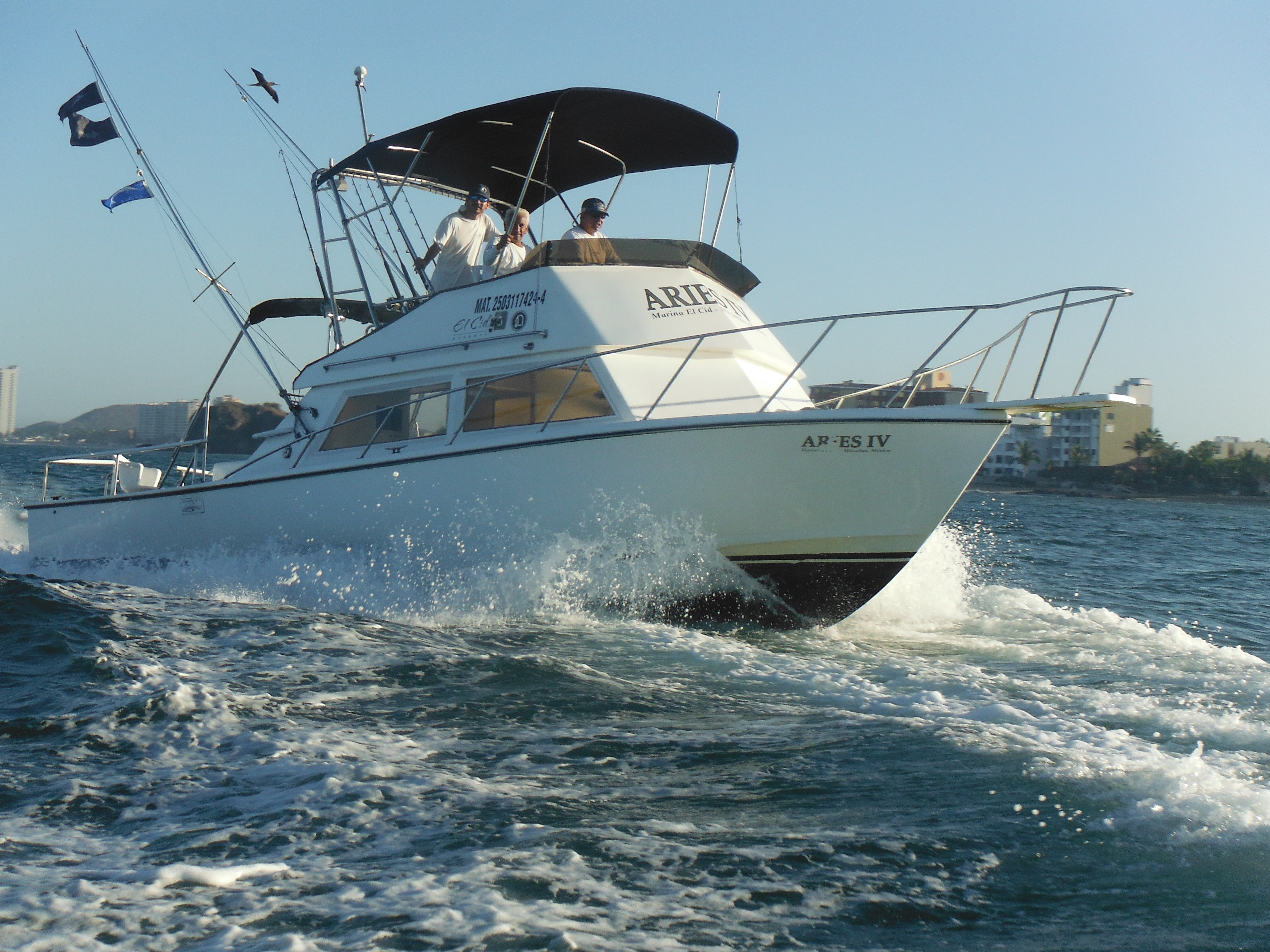 fishing boats in Mazatl&aacute;n